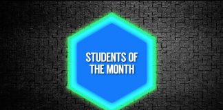 January Students of the Month