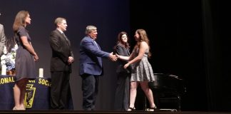 Shawnee HS National Honor Society Induction Ceremony 2018