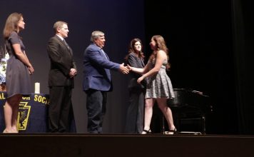Shawnee HS National Honor Society Induction Ceremony 2018