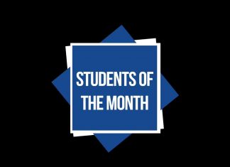 October 2018 Students of the Month