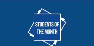 January 2019 Students of the Month