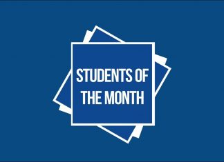January 2019 Students of the Month