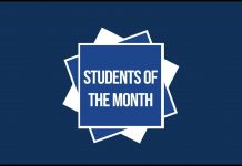 December 2019 Students of the Month