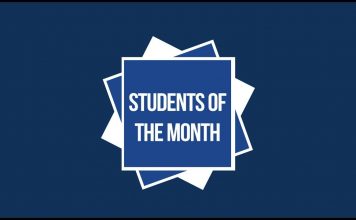 December 2019 Students of the Month