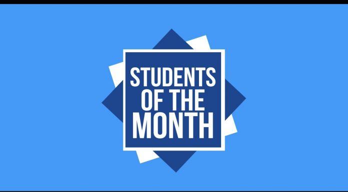 October 2020 Students of the Month