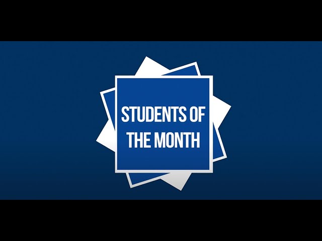 Students of the Month – October 2022